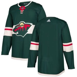 Herren Minnesota Wild Eishockey Trikot Blank Grün Authentic